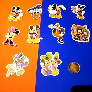 3/$20 10x brand new Disney waterproof stickers